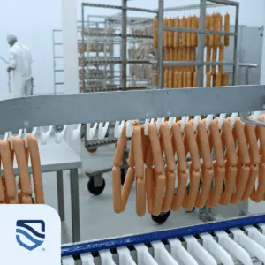 Sausage processing