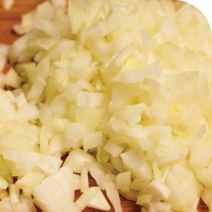 Chopped onions